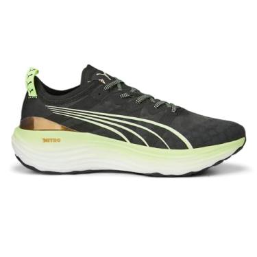 Imagem de Puma Tênis de corrida masculino Foreverrun Nitro - Azul, Preto, 41