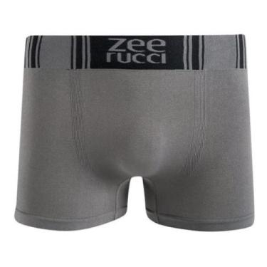 Imagem de Kit 10 Cuecas Boxer Adulto Microfibra Sem Costura Zee Rucci Tamanho G 