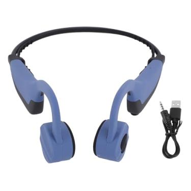 Imagem de BT Bone Condução Pedros de Fones de Ouvido Ipx8 Provo de água Confortável Qualidade de Som Clara 16G Memory MP3 Player Com Cinta Ajustável para Atividades Terrestres e Aquáticas,