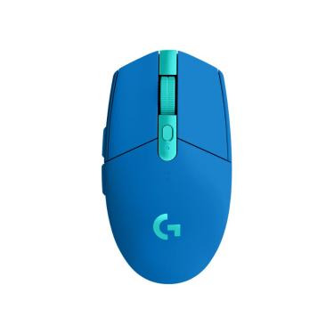 Imagem de Mouse Gamer Sem Fio Logitech G305 - G HUB - 1200dpi - 6 Botões - Lightspeed - Azul - 910-006013