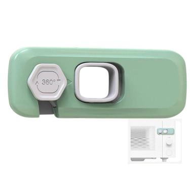 Imagem de Trava de Segurança Gaveta Armario Geladeira Evita Acidente Criança Bebe Fechadura Proteçao Multiuso