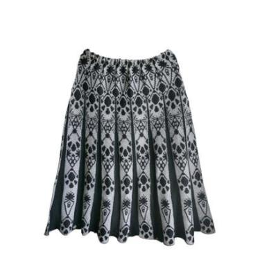 Imagem de Saia Evangelica Midi Gode Lã Tricot Quentinha Ótimo Caimento-Feminino