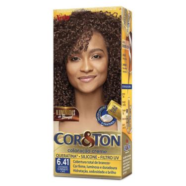 Imagem de Tintura Niely Cor&Ton Castanho Iluminado Café 6.41