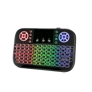 Imagem de Mini Teclado sem fio Touchpad LED bluetooth wifi 2.4Ghz