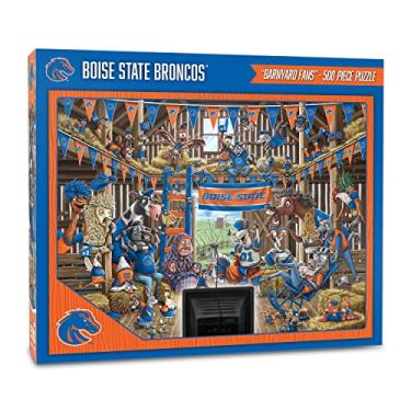 Imagem de YouTheFan Quebra-cabeça NCAA Boise State Broncos Barnyard Fans 500 peças