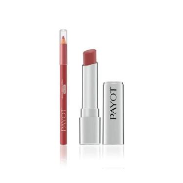 Imagem de Kit Labial Payot - 1: Batom Nude + Lápis Hibisco