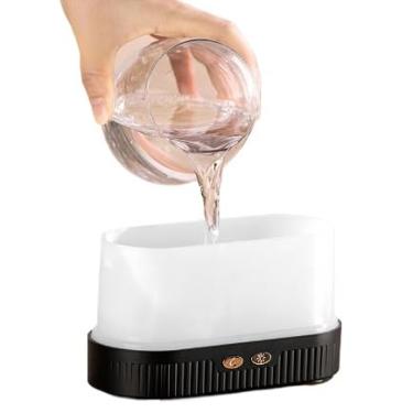Imagem de Humidificador de ar Difusor de aromas 200ml USB Ultrassónico Óleo essencial Fragrância interior
