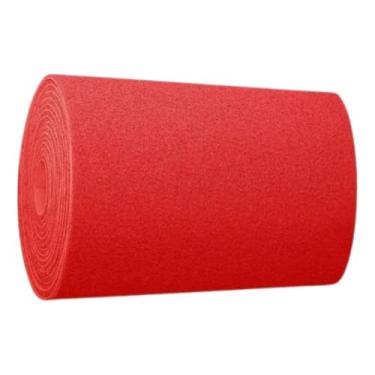 Imagem de Tapete Capacho Passadeira Vinil Antiderrapante 60cm X 1m (Vermelho)