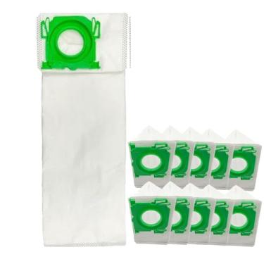 Imagem de Pacote com 8 sacos de aspirador de pó 6695ER para Sebo K Series Sebo X Series X1 X2 X3 X4 X5 Extra Pet XP2 XP3 AIRBELT K Series Windsor Sensor X1 X2 X3 X4 X5