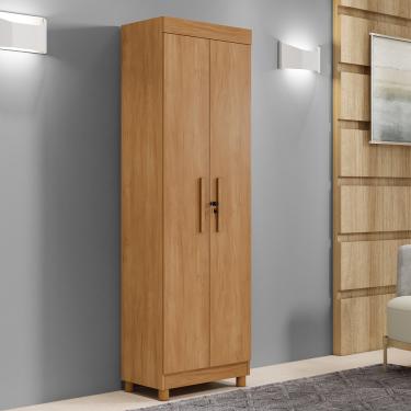 Imagem de Armário Multiuso 2 Portas com Pés New Roma Benetil - Cinamomo