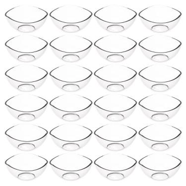 Imagem de 24 Potes para Doces Sobremesas Transparente Restaurante Hotel Plástico Trio Crippa