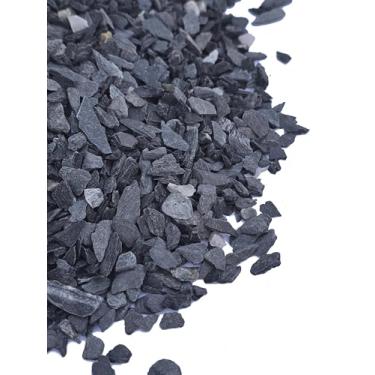 Imagem de Cascalho de pedra de ardósia natural 1/8 a 1/10.2 cm - Fornecido nos EUA e embalado para modelos de base, jogos de guerra, arte de pedra de mosaico, artesanato, bonsai, suculentas, miniaturas ou