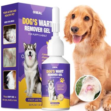 Imagem de OHEAL Removedor De Verrugas Para Cães, Removedor De Marcas De Pele Para Animais De Estimação, 100% Natural, Indolor, Sem Irritação, Seguro E Eficaz, Elimina Verrugas Para Cães - Marcas De Pele, Segu