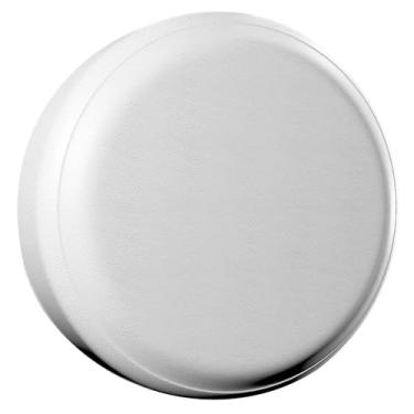 Imagem de Capa de pneu sobressalente da AmFor para Jeep, Trailer, RV, SUV, caminhão e muitos veículos, diâmetro da roda 71,12 - 76,2 cm, protetores de pneu à prova de intempéries (branco)