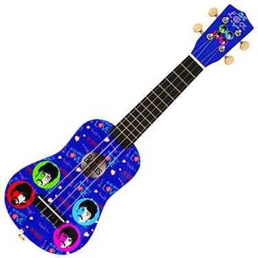 Imagem de JHS, Ukulele de 4 cordas, azul escuro (BEATUK3)