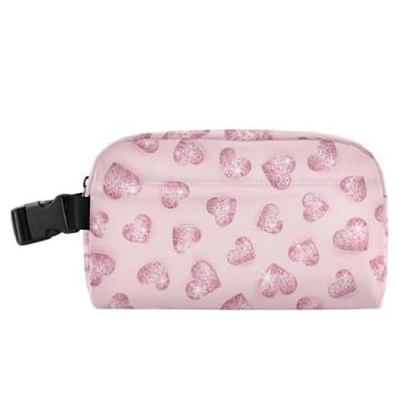 Imagem de TSENQUE Lancheira de luxo romântica ouro rosa para mulheres, reutilizável para meninas, lancheira infantil, lancheira personalizada para trabalho, bolsa térmica para transporte de alimentos para