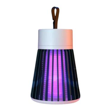 Imagem de Repelente Eletrico Luminaria Lampada LED Armadilha Luz Ultravioleta Mata Mosquito Inseto Pernilongo - repelente de insetos - armadilha para mosquito - repelente eletrico - lâmpada mata mosquitos