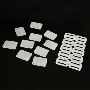 Imagem de URIMPAVIDO 20PCS RC Plane Hinge Folding Leaf Paper Hinges Model Aileron Tail Wing Connector for RC Airplane Aircraft Qulicopter DIY Model Plane Fix Wing Parts (Shape 2)