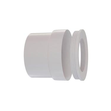 Imagem de Adaptador Saída Vaso Horizontal Anel 100Mm Branco Estrela