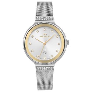 Imagem de Relógio Technos Feminino Slim Prata - Gl32ba-1k Gl32ba-1k
