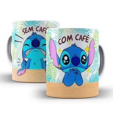 Imagem de Caneca Personalizada Stitch Com Café Sem Café (vários modelos) - loja 