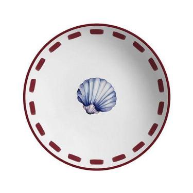 Imagem de Conjunto com 6 Pratos Fundo Coup Caribe Navy Ø25cm - Alleanza Cerâmica