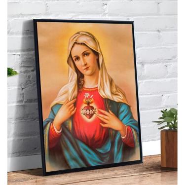 Imagem de Placa/Quadro Decorativo Santa Maria 40X60Cm Ps 2Mm