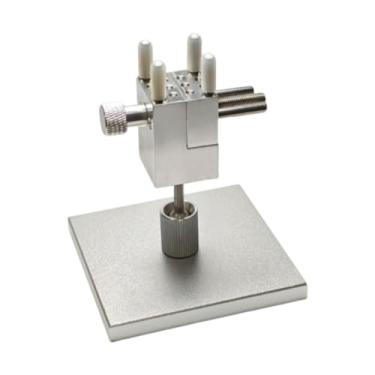 Imagem de Ioensy Mini furadeira, torno de profissional para reparo de relógios, universal, faça você mesmo, artesanato, ajustável, grampo plano resistente, Base Quadrada