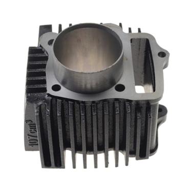 Imagem de Corpo do cilindro do motor Gooffit 52,4 mm para motores horizontais 110cc 125cc ATV Dirt Bikes Go Karts Quad 4 Wheeler Pit Bike Dune Buggys Motorcycle