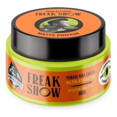 Imagem de Pomada Para Cabelo Freak Show - Don Alcides, Laranja, 80g