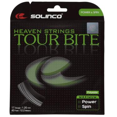 Imagem de Corda Solinco Tour Bite 17L 1.20mm Prata - Set Individual
