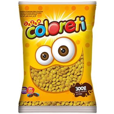 Imagem de Confeito Chocolate Amarelo Coloreti 300g - Jazam