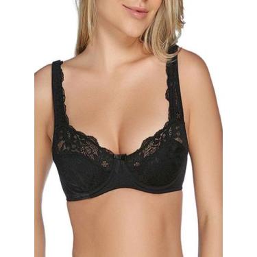 Imagem de Sutiã Estruturado Valisere 26123 Com Aro Sem Bojo Renda e Microfibra T