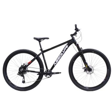 Imagem de Bicicleta Aro 29 Absolute Nero 5 1x9 Câmbio 18 Velocidades Freio a Disco Quadro Alumínio (Preto/Branco, 19)