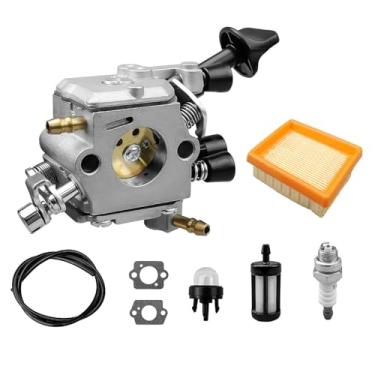 Imagem de Carburador adequado para Stihl BR350 BR350Z BR430 BR450 SR430 SR450 Zama C1Q-S210 C1Q-S210B C1Q-S209C Soprador de mochila, soprador de folhas, kit de ajuste de carburador de substituição 4244 120 0606