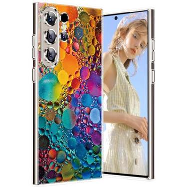 Imagem de Capa S24 Ultra para Samsung Galaxy S24 Ultra 5G Capa de telefone mulheres meninas, design de flor rosa de crânio fofo, capa protetora de silicone fino antiarranhões à prova de choque para Samsung S24