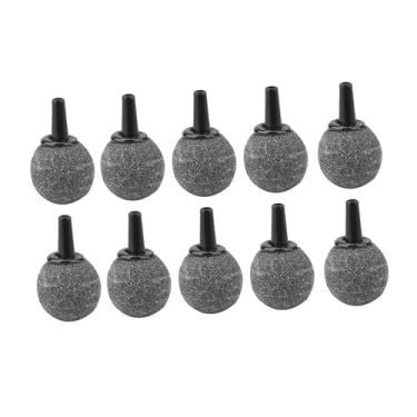 Imagem de Zerodis 10pcs Oxigenador de Pedra de Bolha de Calabash Durável para o Aquário de Tanques de Peixes Decoração de 2 Cm de Diâmetro Aleatório de Minério de Minério