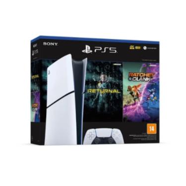 Imagem de Console sony playstation 5 PS5 digital 2 Jogos ssd 1TB
