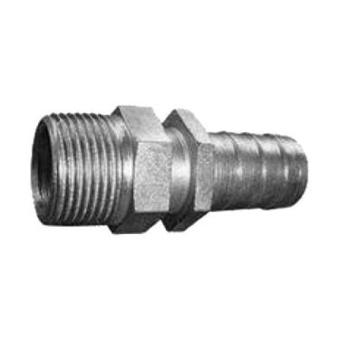 Imagem de Espigão Fixo Macho 1/2" X 1/2" Rosca NPT Com Canal - DDS R113