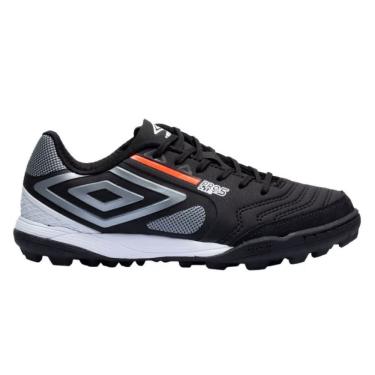 Imagem de Chuteira Society Umbro Pro 5 Bump Club Unissex Preto Branco