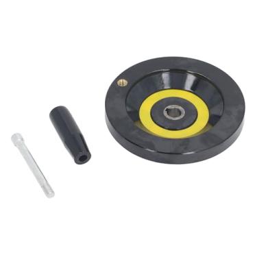 Imagem de Ro de mão de torno com alça destacável 16x160mm Ocipação traseira ro de mão dura de engenharia durável para máquinas de moagem Brinders