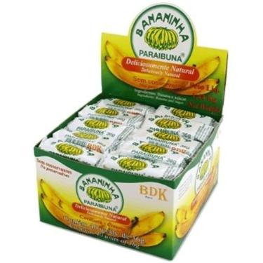 Imagem de Bananinha Paraibuna Natural Com Açúcar caixa 40x36g