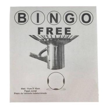 Imagem de Bloco para Bingo 100 Folhas Free Cor Jornal