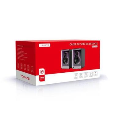 Imagem de Caixa de som de estante bluetooth com led 100w tomate mts-2039