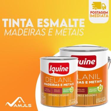 Imagem de Tinta Esmalte Madeira e Metais Ultra Resistivo 3L - Iquine, Areia
