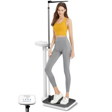 Imagem de Balança Digital Corporal, Balança, Balanca Digital de Chao, Balança Bioimpedancia, Balança Digital, Balança Corporal, Meça Altura e Peso, Balança de Peso Eletrônica 200kg