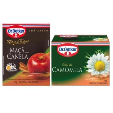 Imagem de Chá Maçã Canela e Camomila Dr. Oetker 15g Cada