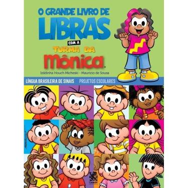 Imagem de O Grande Livro De Libras Com A Turma Da Mônica