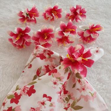 Imagem de Kit 10 Anéis Porta Guardanapo Argola Prendedor Mesa Posta - Criarte Op