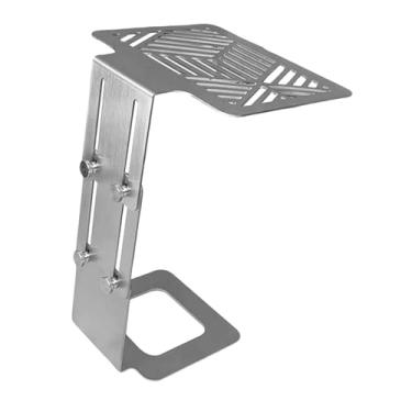 Imagem de Fxzqgnh Suporte para Pesagem de Café, Suporte Ajustável, Leve E à Prova D'água para Pesagem de Máquina de Café Expresso, para Casa, Café, Bar, Cozinha, Prata